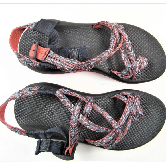 Chaco Sandals ZX2 Womens  9 Strappy Slingback Orange  Open Toe Casual Comfort - Picture 3 of 8